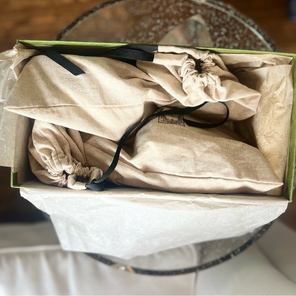 NWB Gucci Interlocking GG Canvas Slip-On Slide Sandals 40 725832 - Picture 6 of 6